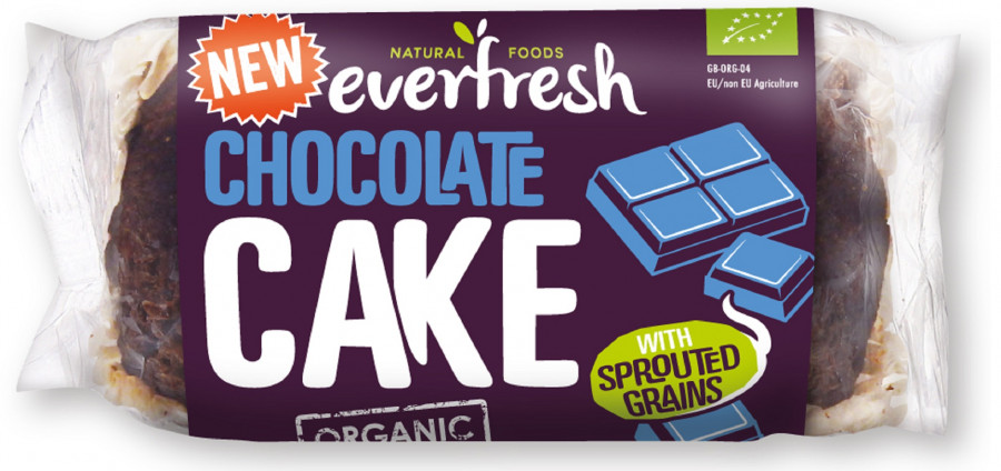 Everfresh Bakery Organic Sprouted Chocolate Cake 350g