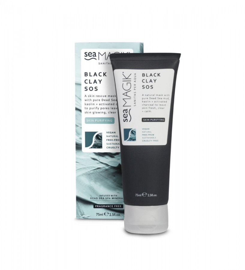 Dead Sea Spa Magik Black Clay SOS 75ml