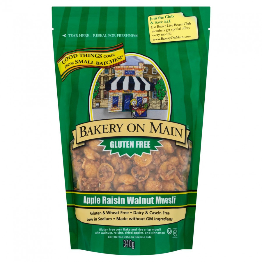 Bakery On Main Apple Raisin & Walnut Granola 340g