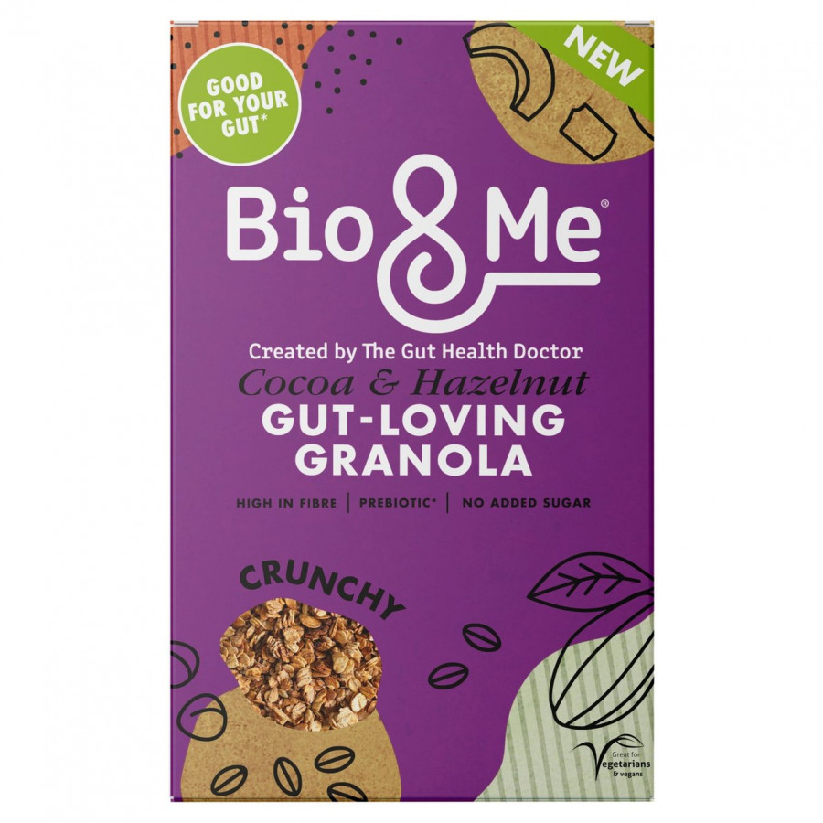 Bio & Me Cocoa & Hazelnut Gut Loving Granola 360g