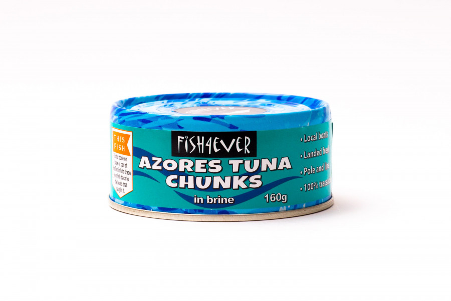 Fish4Ever Azores Tuna Chunks in Brine 160g - Pack of 3