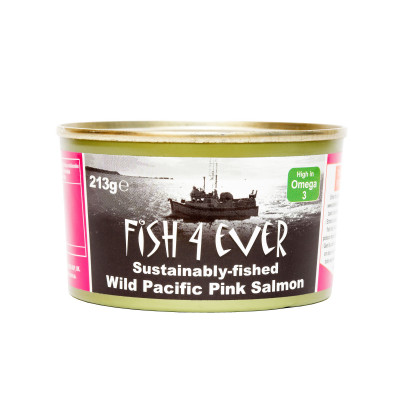 Fish4Ever Wild Pacific Pink Salmon 213g