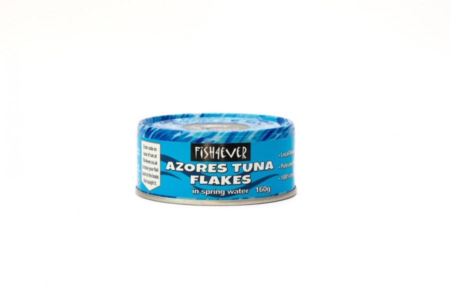 Fish4Ever Azores Tuna Flakes in Spring Water 160g - Pack of 3