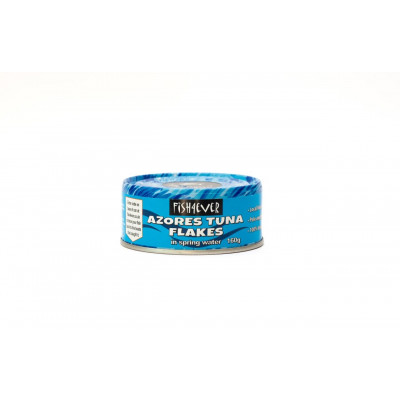 Fish4Ever Azores Tuna Flakes in Spring Water 160g - Pack of 3