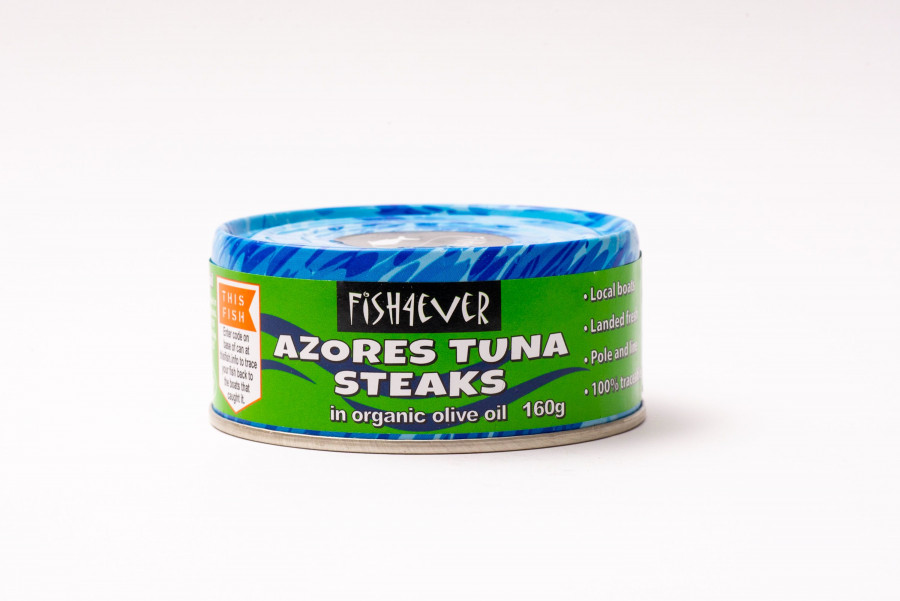 Fish4Ever Azores Tuna Steaks in Olive Oil 160g