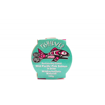 Fish4Ever Wild Pacific Pink Salmon in Brine 160g