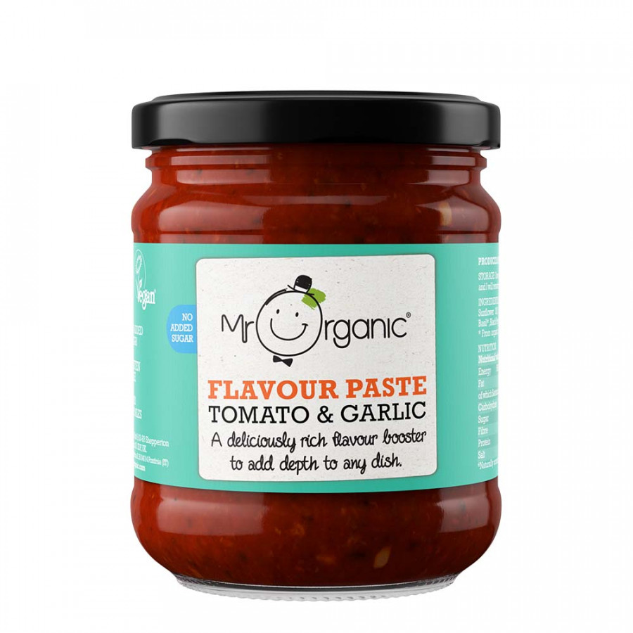 Mr Organic Italian Tomato & Garlic Paste 200g