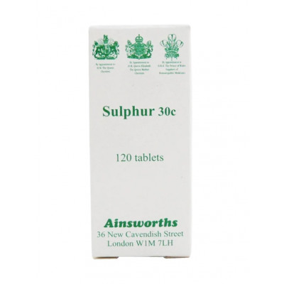 Ainsworths Sulphur 30C - 120 Tablets