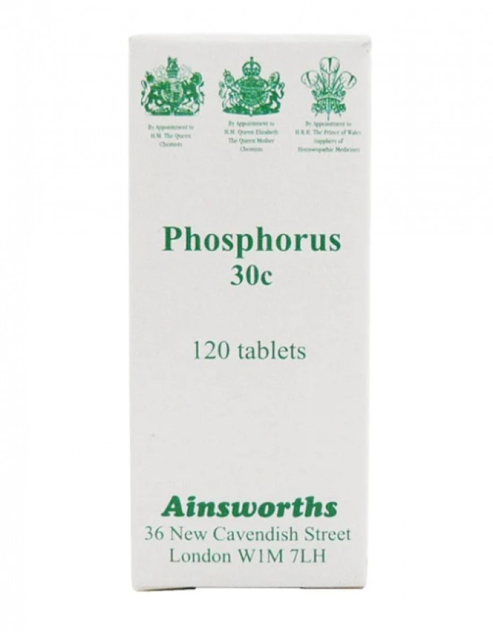 Ainsworths Phosphorus 30C - 120 Tablets