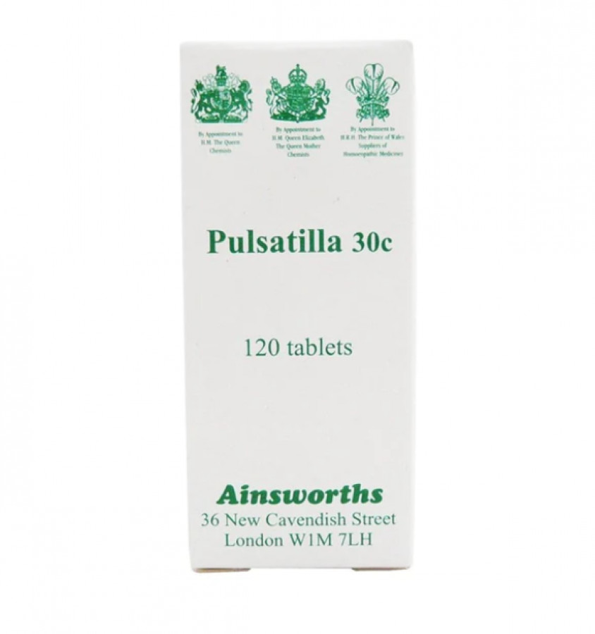 Ainsworths Pulsatilla 30C - 120 Tablets