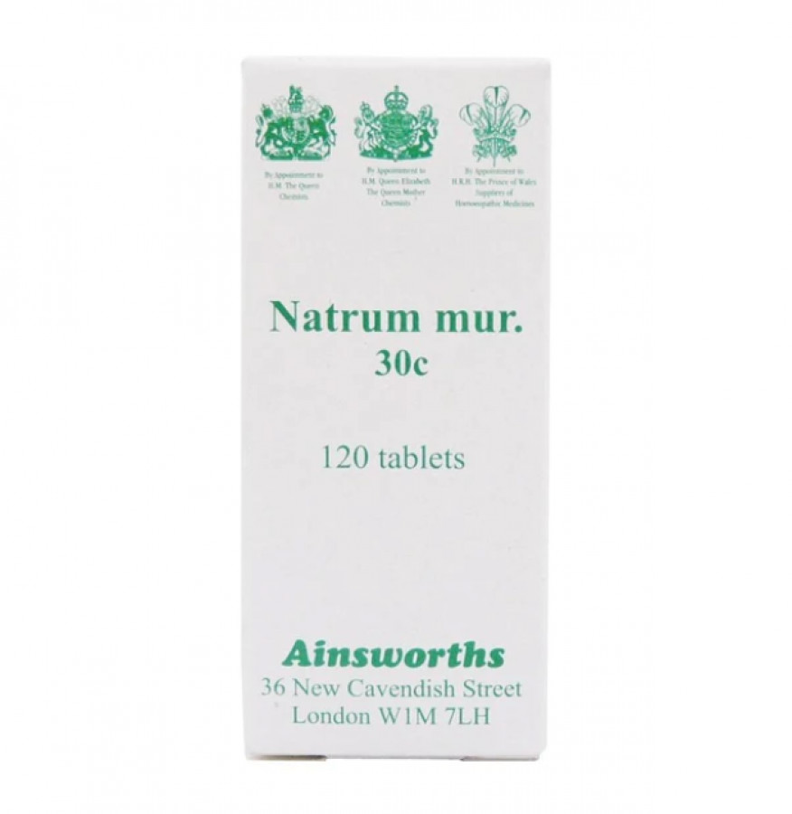 Ainsworths Natrum Mur 30C - 120 Tablets