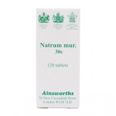 Ainsworths Natrum Mur 30C - 120 Tablets