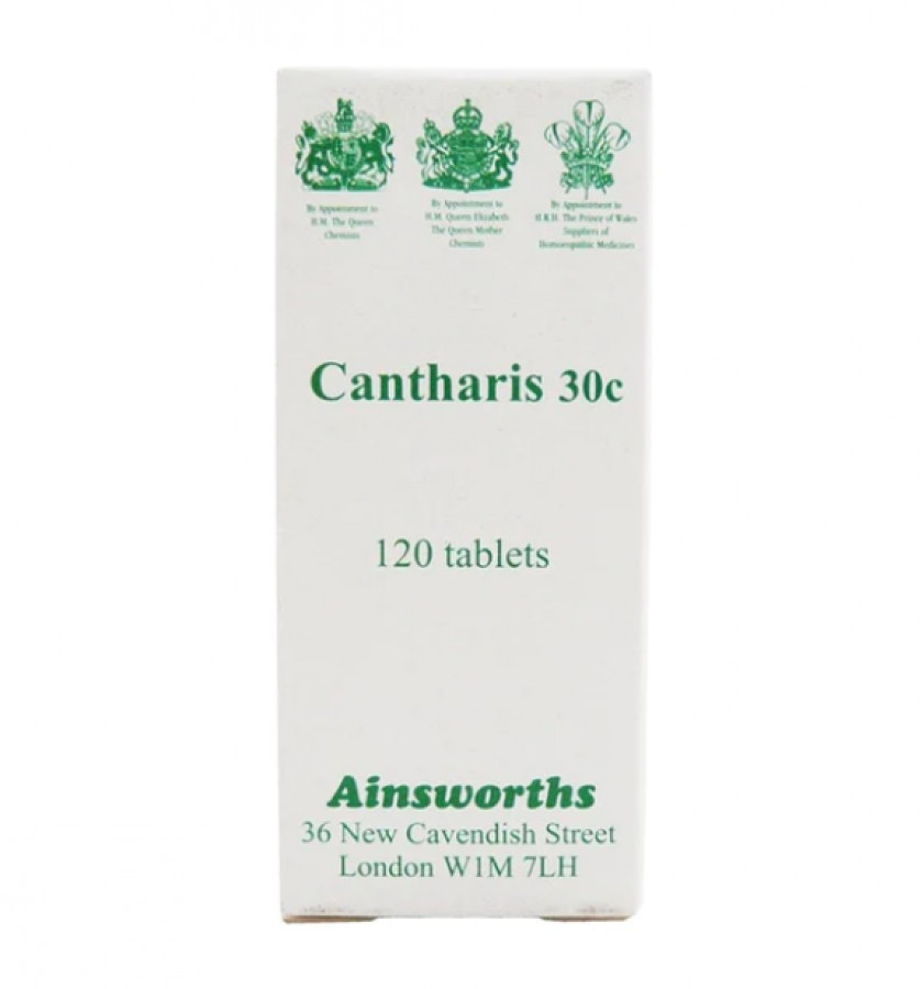 Ainsworths Cantharis 30C - 120 Tablets