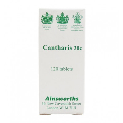 Ainsworths Cantharis 30C - 120 Tablets