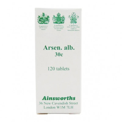 Ainsworths Arsen Alb 30C - 120 Tablets