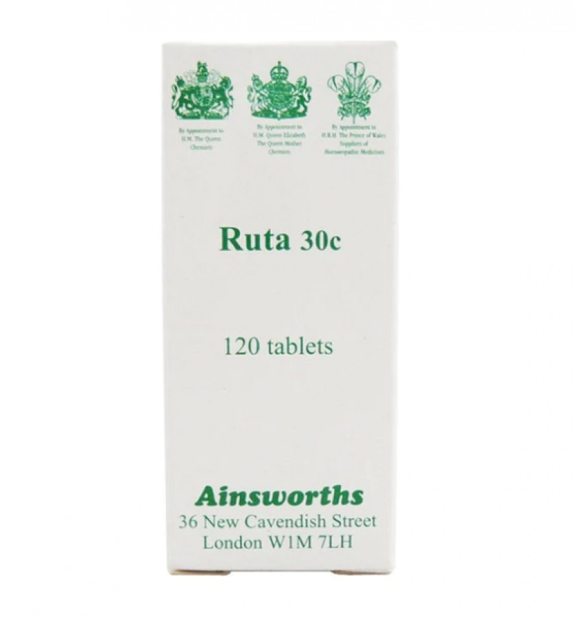 Ainsworths Ruta 30C - 120 Tablets