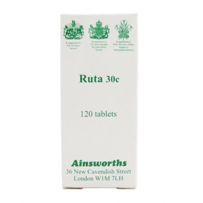 Ainsworths Ruta 30C - 120 Tablets