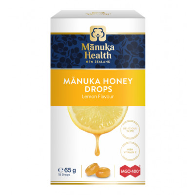 Manuka Health Manuka Honey & Lemon Drops 65g