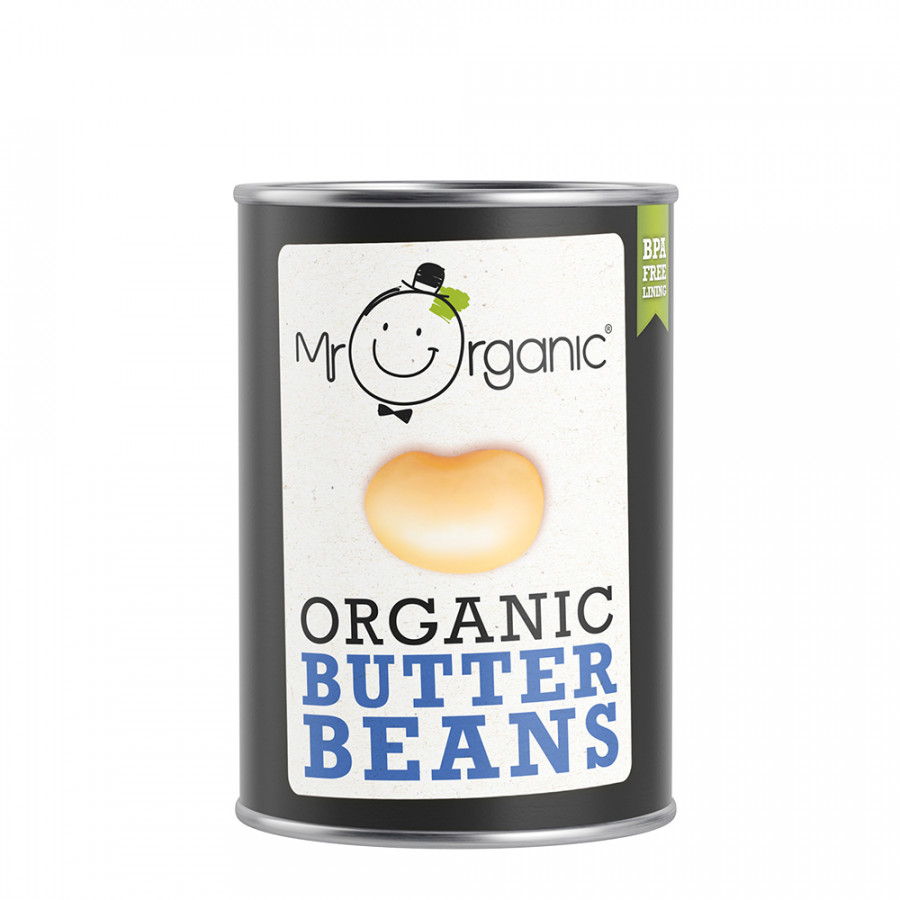 Mr Organic Butter Beans 400g