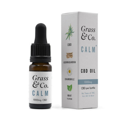 Grass & Co. CALM 1000mg CBD Oil 10ml