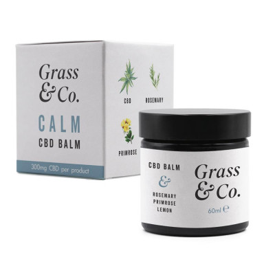 Grass & Co. CALM 300mg CBD Balm 60ml