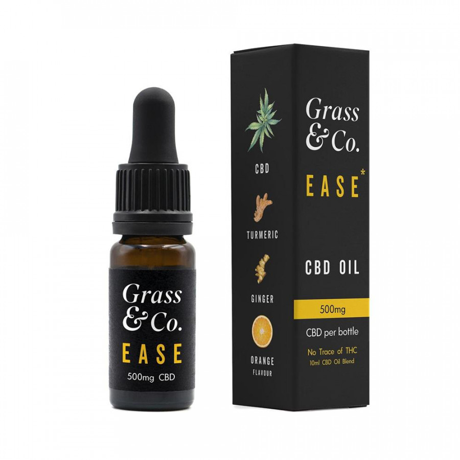 Grass & Co. EASE 500mg CBD Oil 10ml