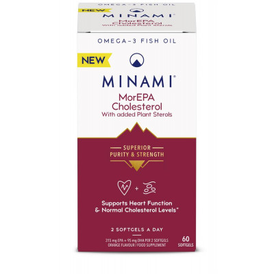 Minami Nutrition MorEPA Cholesterol 60 Softgels