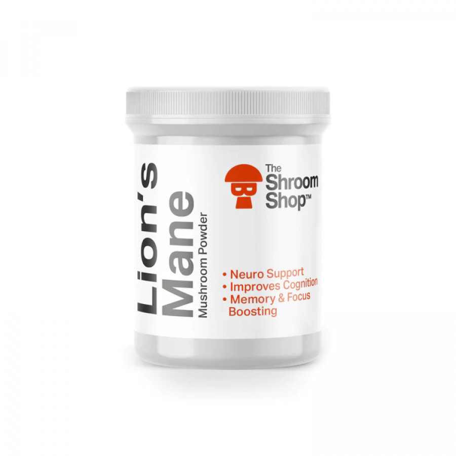 The Shroom Shop Lions Mane Mushroom Powder - 60 Servings