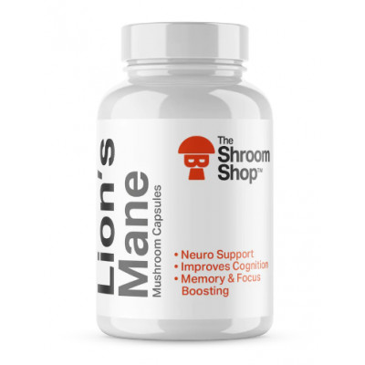 The Shroom Shop Lion's Mane Mushroom - 90 Capsules