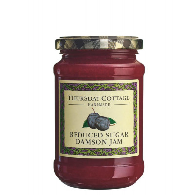 Thursday Cottage Reduced Sugar Damson Jam 315g