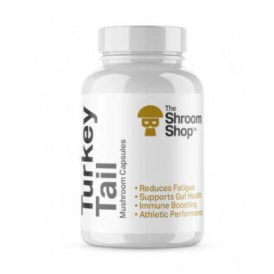 The Shroom Shop Turkey Tail Mushroom - 90 Capsules