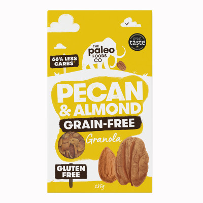 The Paleo Foods Company Pecan & Almond Grain-Free Granola 285g