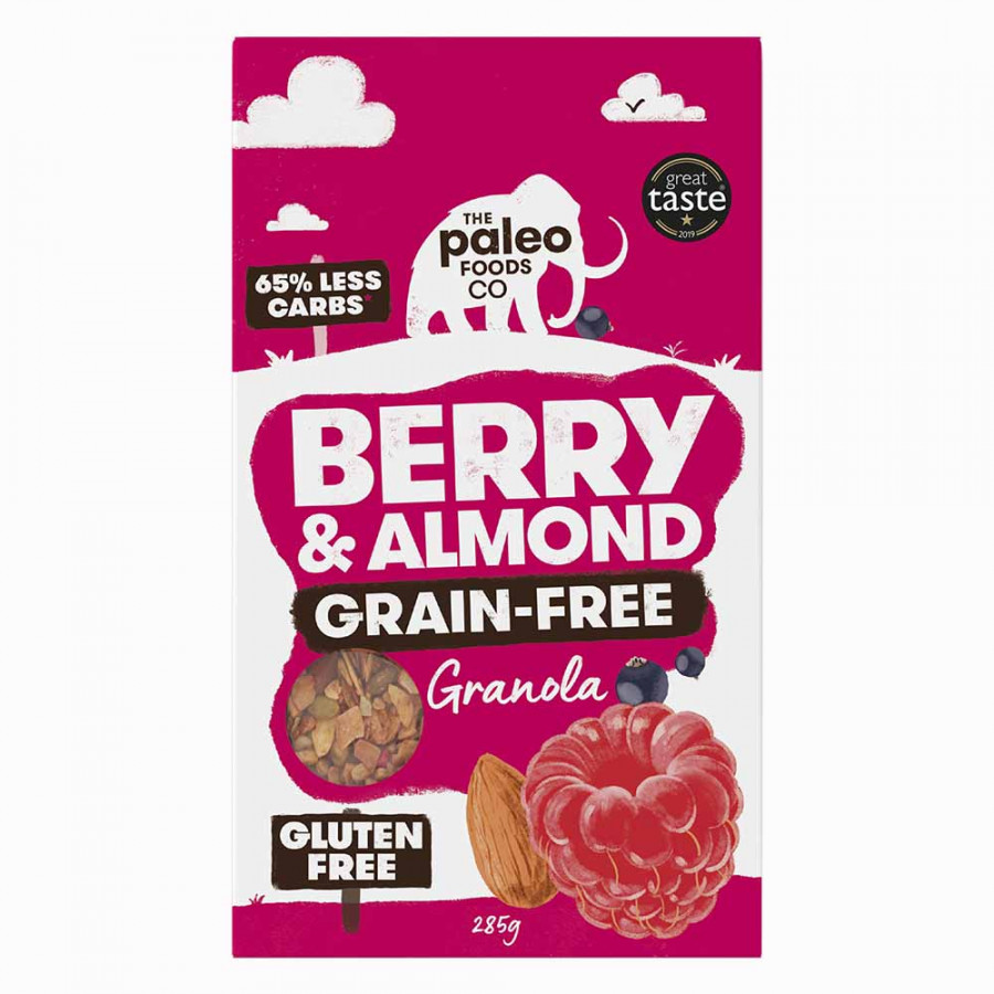 The Paleo Foods Company Berry & Almonds Grain Free Granola 285g