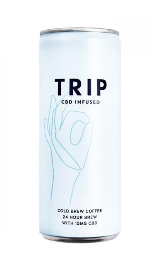 TRIP CBD Cold Brew Coffee CBD Drink 250ml - Pack of 3