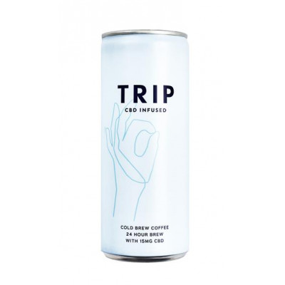 TRIP CBD Cold Brew Coffee CBD Drink 250ml - Pack of 3