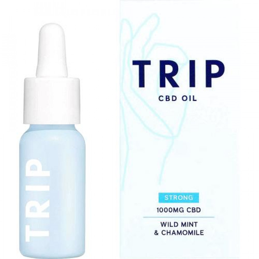 TRIP CBD Wild Mint 1000mg CBD Oil 15ml