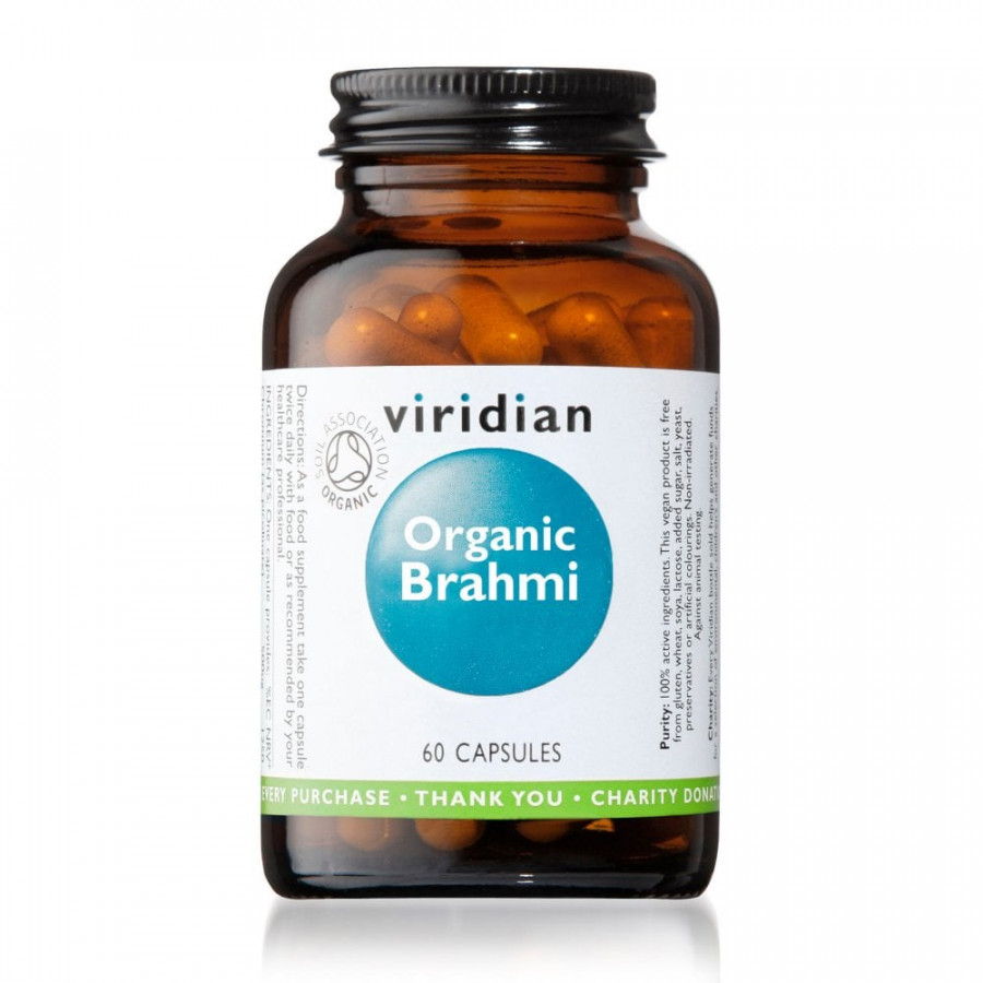 Viridian Organic Brahmi 60 Capsules