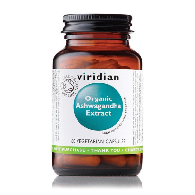 Viridian Organic Ashwagandha Extract 60 Capsules