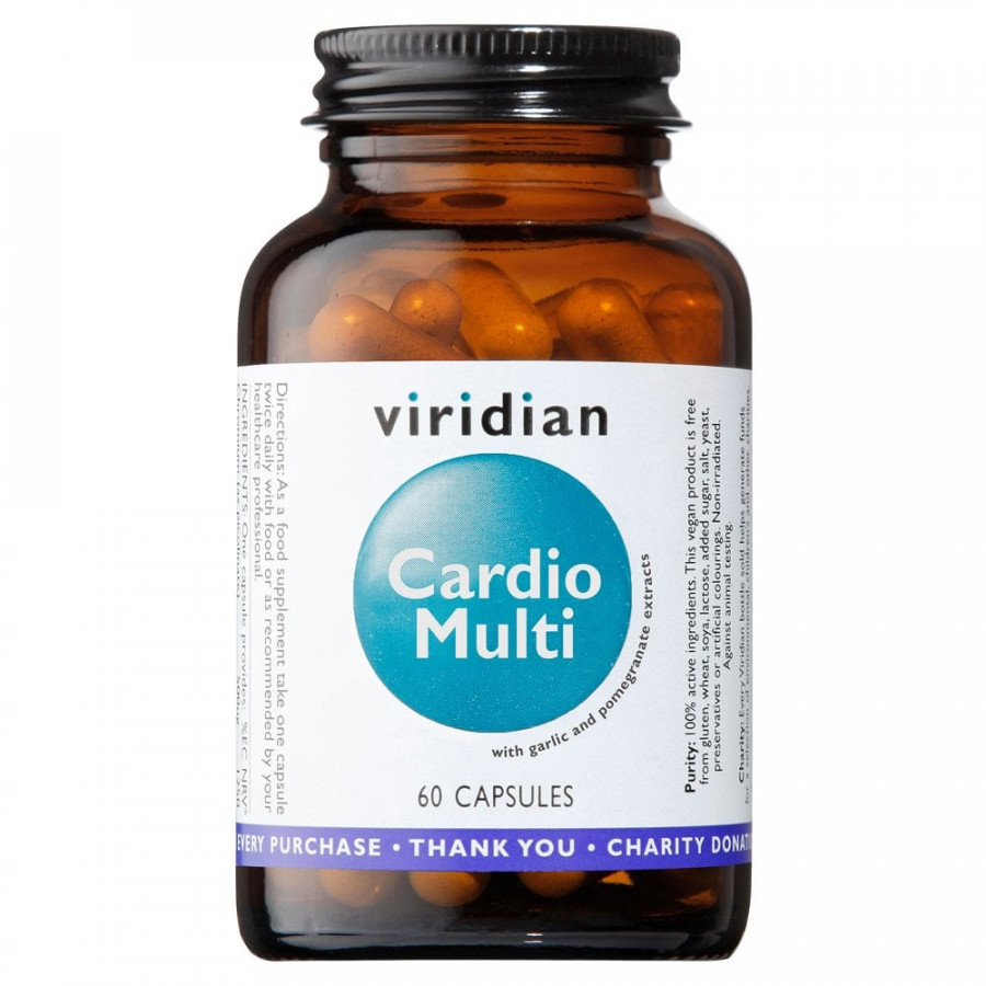 Viridian Cardio Multivitamin 60 Capsules