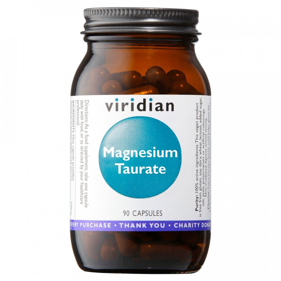 Viridian Magnesium Taurate 90 Capsules