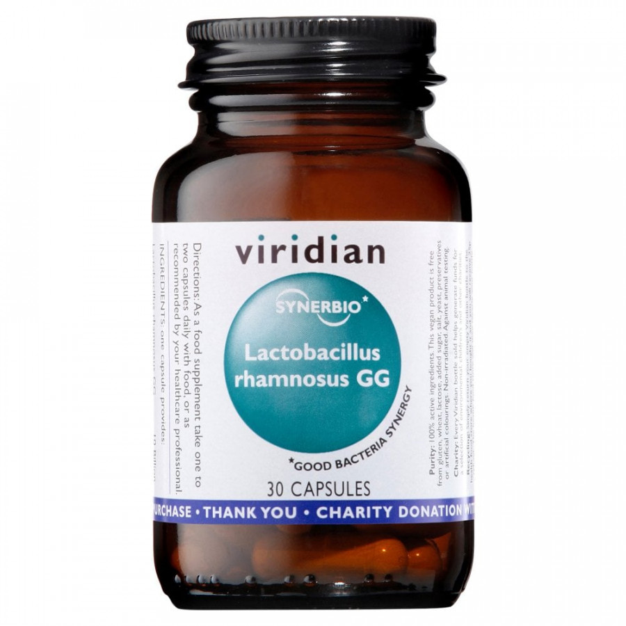 Viridian Synerbio Lactobacillus Rhamnosus GG 30 Capsules