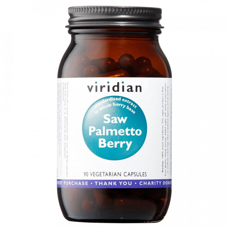 Viridian Saw Palmetto Berry 90 Capsules