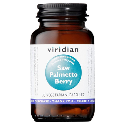 Viridian Saw Palmetto Berry 30 Capsules