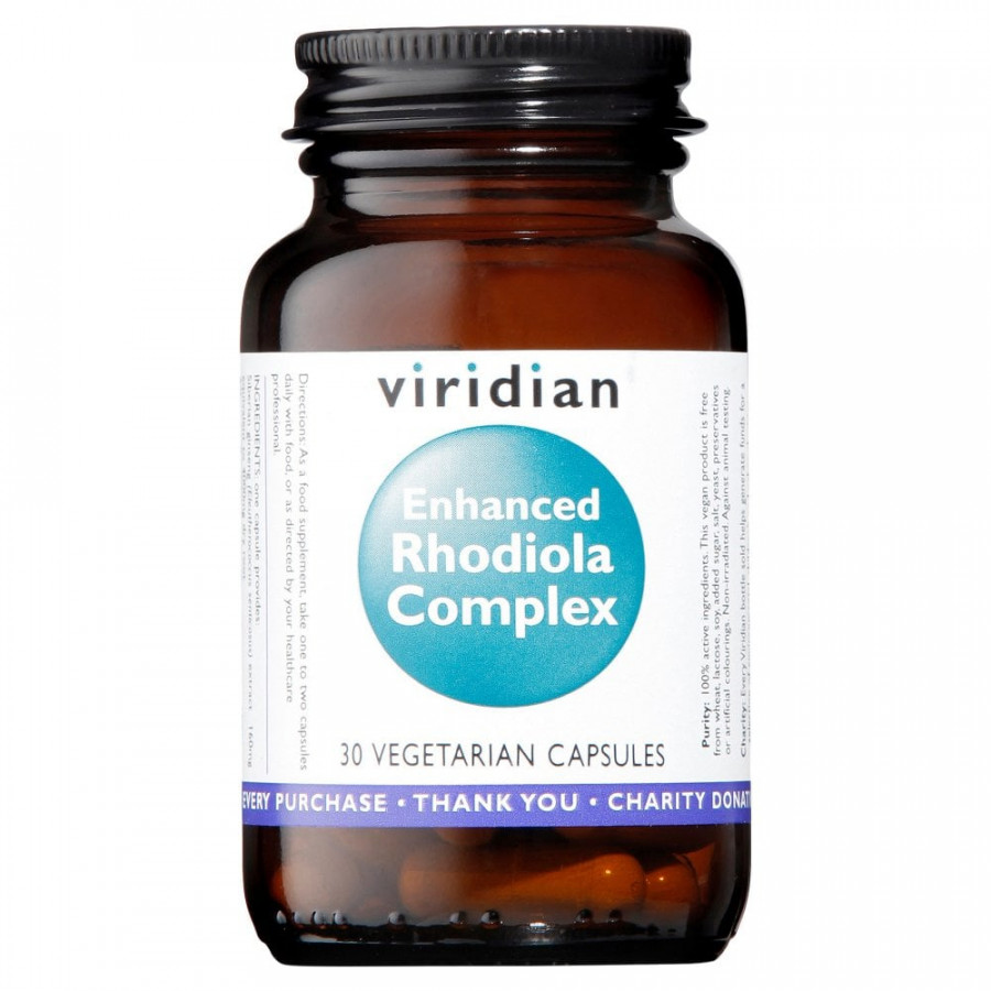 Viridian Enhanced Rhodiola Complex 30 Capsules