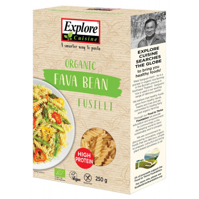 Explore Cuisine Organic Fava Bean Fusilli 250g