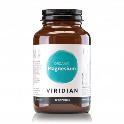 Viridian Organic Magnesium 30 Capsules