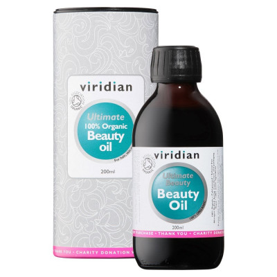 Viridian 100% Organic Ultimate Beauty Oil 200ml