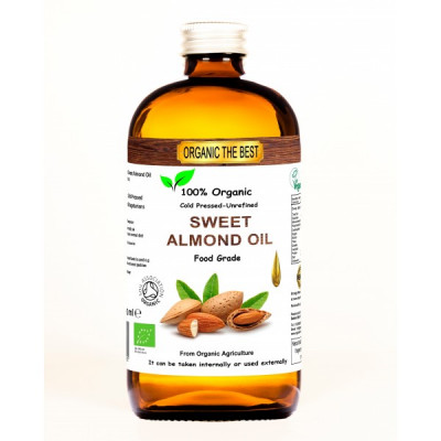 Organic The Best Organic Sweet Almond Oil 240ml