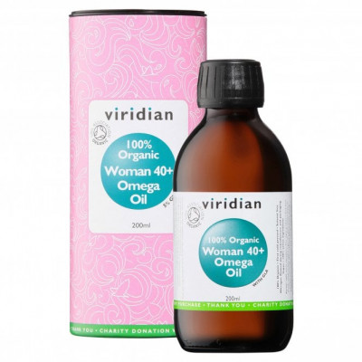 Viridian Organic Woman 40+ Omega Oil 200ml