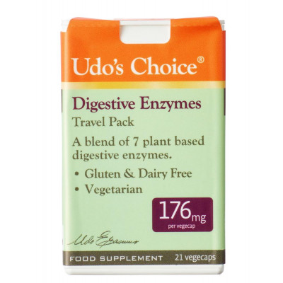 Udo's Choice Digestive Enzyme Travel Pack - 21 Capsules